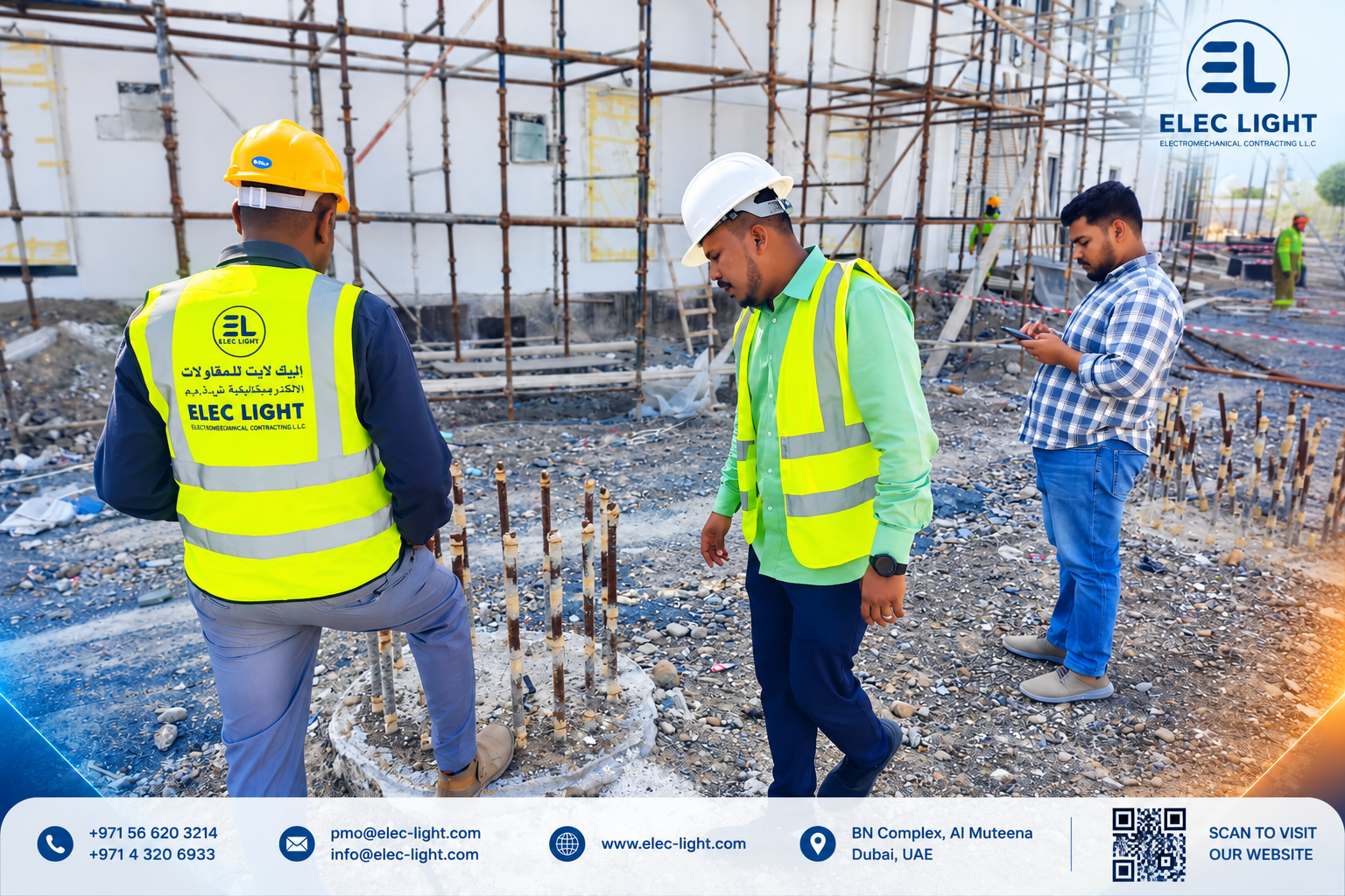 Project Name: Alorooba Stadium - High Mast Piling Work