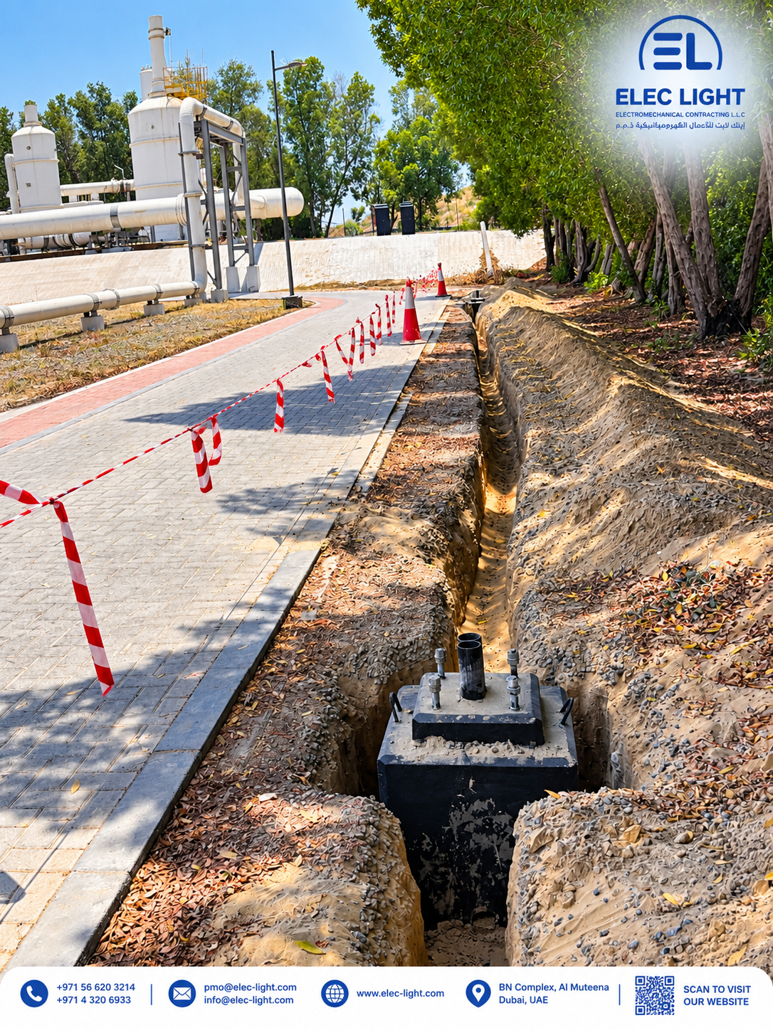 Project Name: Warsan STP - Street Light Works
